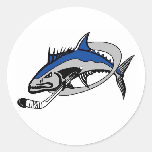 Bodemvoeders Ronde Sticker (Voorkant)