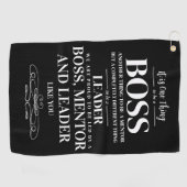 Bodemwaardeslek Golfhanddoek (Horizontaal)