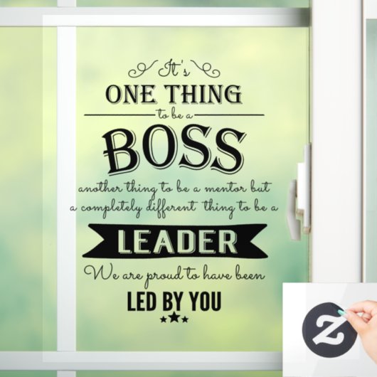 Bodemwaardestijger in week  raamsticker (Huis)