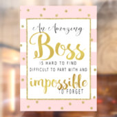 Bodemwaarneming bedankt in week raamsticker (Vel 2)