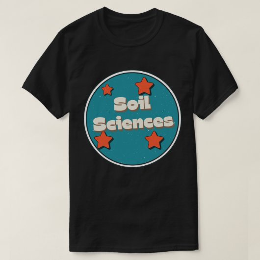 Bodemwetenschappen T-shirt (Design voorkant)