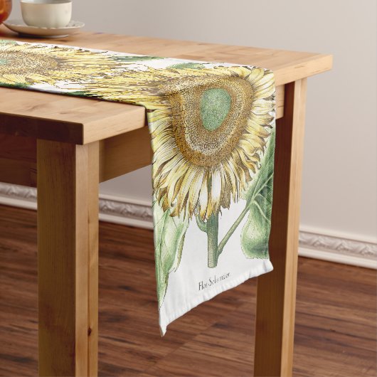 Bodemzonnebloemen, Florence Table Runner Lange Tafelloper (Voorbeeld)