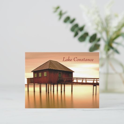 Bodenmeer bij Bregenz in Vorarlberg Briefkaart (Staand voorkant)