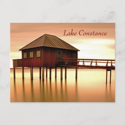 Bodenmeer bij Bregenz in Vorarlberg Briefkaart (Voorkant)