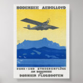 Bodensee Aerolloyd Vintage Poster 1925 (Voorkant)