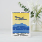 Bodensee Aerolloyd Vintage Poster 1925 Briefkaart (Staand voorkant)