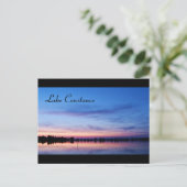 Bodensee bij zonsondergang - Briefkaart (Staand voorkant)