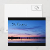 Bodensee bij zonsondergang - Briefkaart (Voorkant / Achterkant)