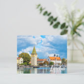 Bodensee, Lindau, Duitsland Briefkaart (Staand voorkant)