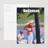 Bodensee Meer, Duitsland Briefkaart (Voorkant / Achterkant)