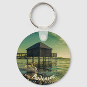 Bodensee Sunset Souvenir Sleutelhanger (Achterkant)