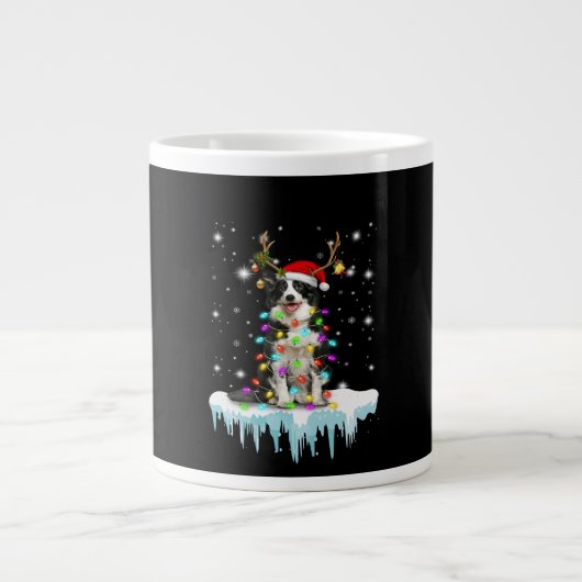 Boder Colline Rendier Kerstcadeau Grote Koffiekop (Voorkant)