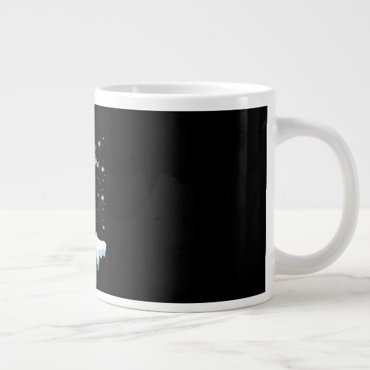 Boder Colline Rendier Kerstcadeau Grote Koffiekop (Rechts)
