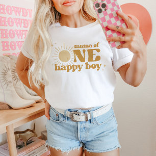 BODHI Boho Sun Retro Een Gelukkig Dude Mama T-shirt