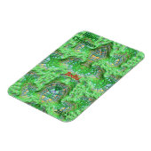 BODHI ~CHRISTMAS card Bright! ~ Red Green Yellow ~ Magneet (Linkerzijde)