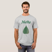 Bodhi Leaf, Metta - Gepersonaliseerd T-shirt (Voorkant volledig)
