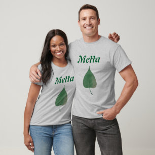 Bodhi Leaf, Metta - Gepersonaliseerd T-shirt