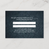 Bodhi Leaf OM Symbol YOGA Studio Cadeaubon Kortingskaartje (Achterkant)