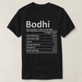 BODHI Nutrition Funny Birthday Personalized Name G T-shirt (Design voorkant)