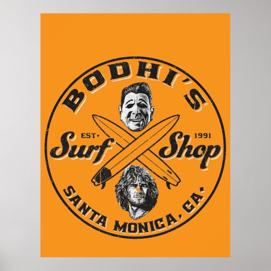 Bodhi Surf Shop new design Poster (Voorkant)