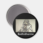 Bodhidharma 1 magneet (Voorkant / Achterkant)