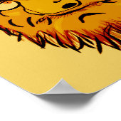 Bodhidharma Pop Art Poster (Hoek)