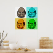 Bodhidharma Pop Art Poster (Keuken)