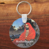 Bodhidharma van Yoshitoshi1887 Sleutelhanger (Voorkant)