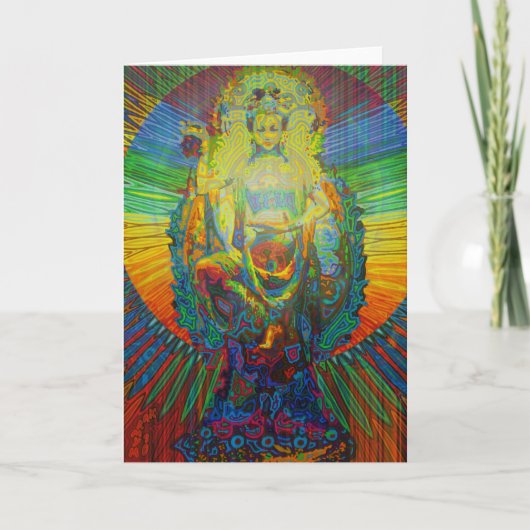 bodhisattva digital 2011 as greeting card kaart (Voorkant)