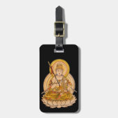 Bodhisattva Fijne Kunst Bagagelabel (Voorkant verticaal)