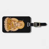 Bodhisattva Fine Art Bagagelabel (Voorkant horizontaal)