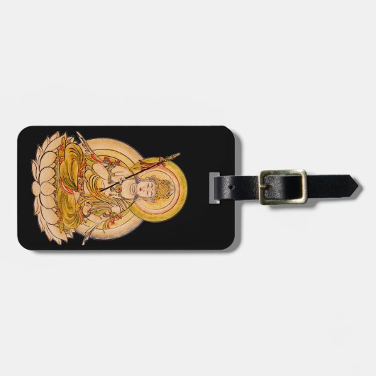 Bodhisattva Fine Art Bagagelabel (Voorkant horizontaal)