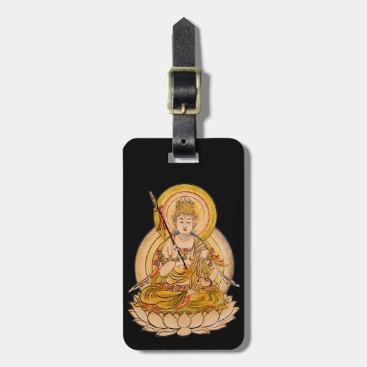 Bodhisattva Fine Art Bagagelabel (Voorkant verticaal)