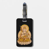 Bodhisattva Fine Art Bagagelabel (Achterkant verticaal)