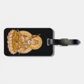 Bodhisattva Fine Art Bagagelabel (Achterkant horizontaal)