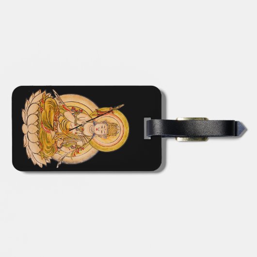 Bodhisattva Fine Art Bagagelabel (Achterkant horizontaal)