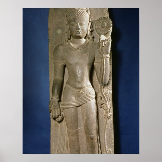Bodhisattva Padmapani, Nalanda, Bihar, Pala dynast Poster (Voorkant)