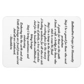 Bodhisattva Prayer for Humanity Magnet Magneet (Horizontaal)