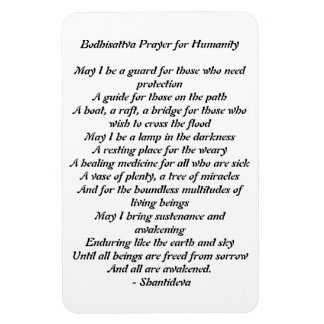 Bodhisattva Prayer for Humanity Magnet Magneet