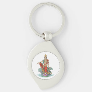 Bodhisattva van Compassion Metal Sleutelhanger