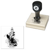 Bodhisattva van Compassion rubberen stempel (Gestempeld)