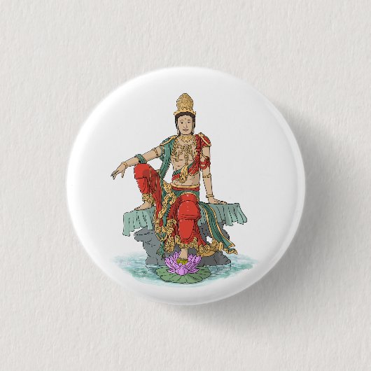 Bodhisattva van de Button van mededogen (Voorkant)