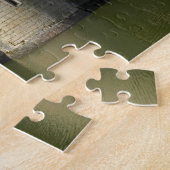 Bodiam Castle (1385), gereflecteerd in mot, Oost Legpuzzel (Zijkant)