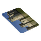 Bodiam Castle (1385), gereflecteerd in mot, Oost Magneet (Rechterzijde)