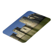 Bodiam Castle (1385), gereflecteerd in mot, Oost Magneet (Linkerzijde)