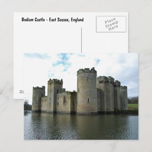 Bodiam Castle Briefkaart (Voorkant / Achterkant)