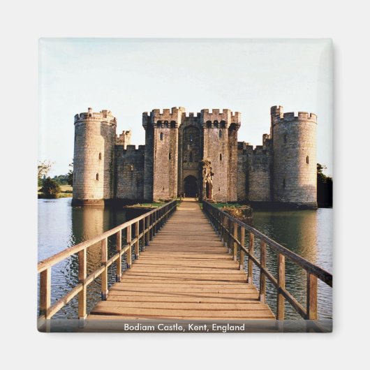 Bodiam Castle, Kent, Engeland Magneet (Voorkant)