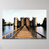 Bodiam Castle, Kent, Engeland Poster (Voorkant)