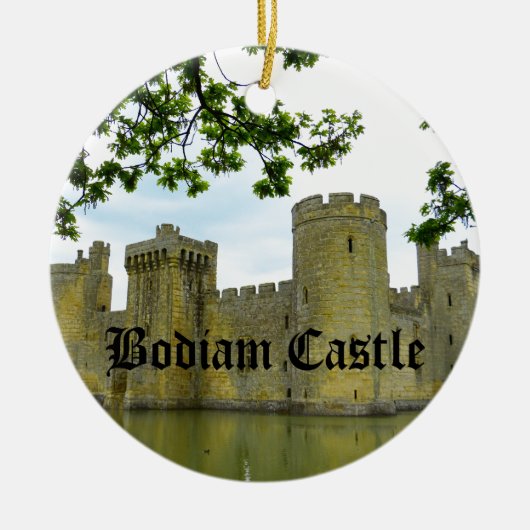 Bodiam Castle Keramisch Ornament (Voorkant)