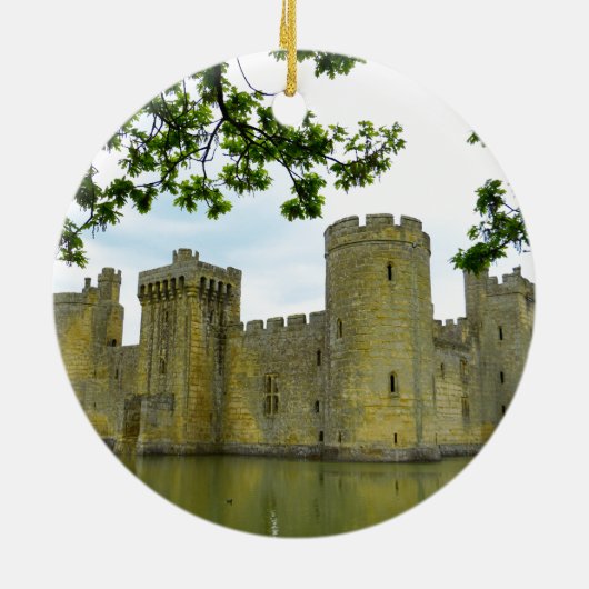 Bodiam Castle Keramisch Ornament (Achterkant)